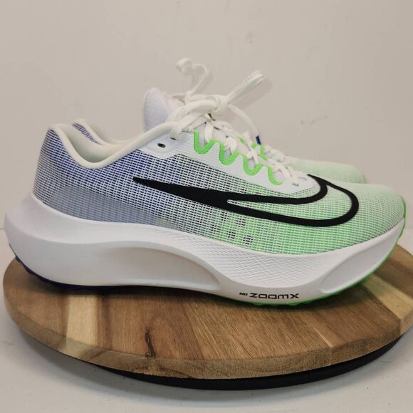 Nike Men's Zoom Fly 5 Green White Size 10 running/training - Picture 1 of 12